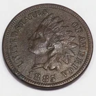 1885 Indian Head Penny Beautiful High Grade Coin Rare Date
