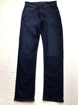 MAVI Zach Jeans Men 30x32 Straight Regular Fit Stretch Dark Wash Blue Denim