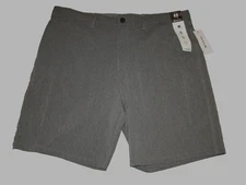 NWT Hurley Mens Phantom Mens Size 40 Gray 20" Stretch Hybrid Walking Shorts