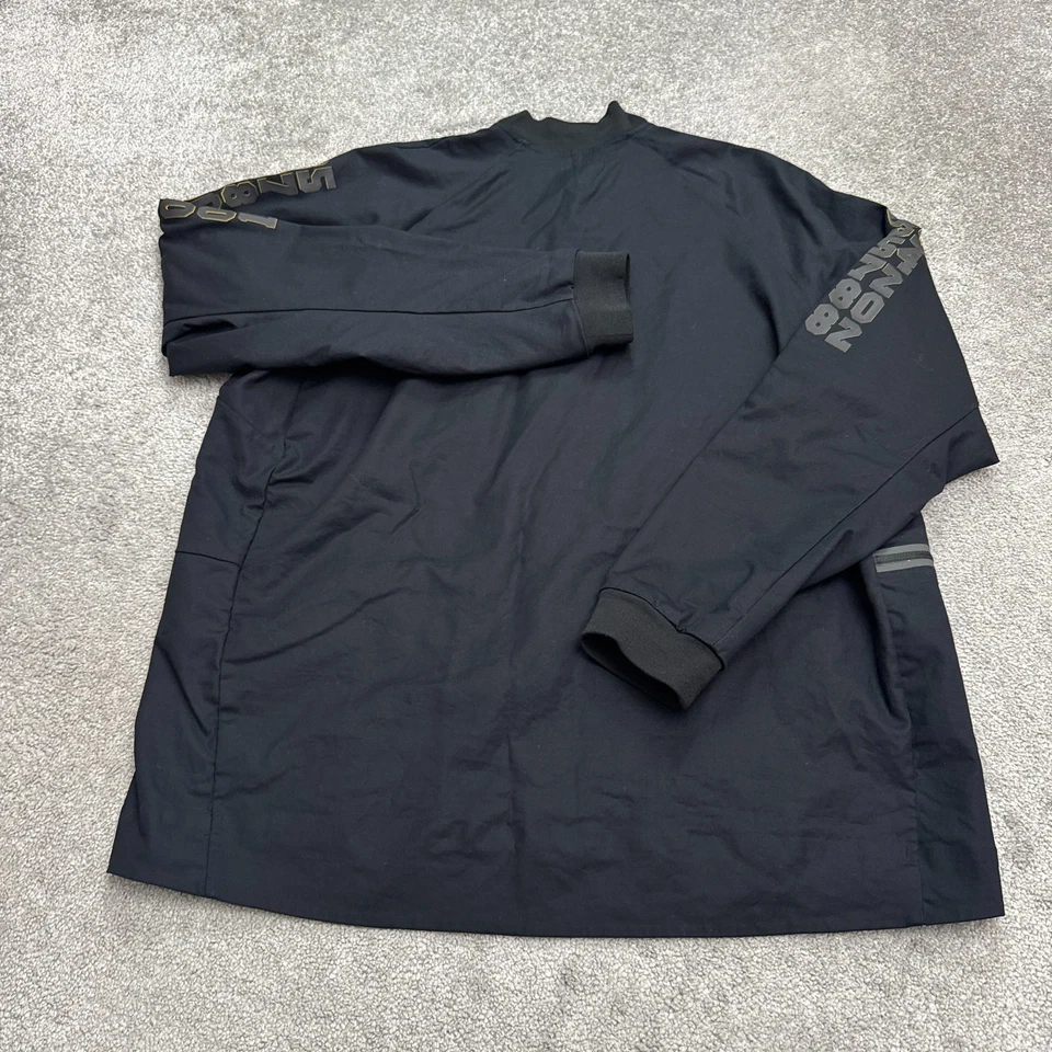 Nike NBA Los Angeles Lakers Championship Years Bomber Jacket Mens XXL Black - Image 2 of 4