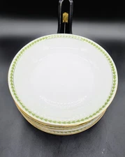 Set/7 Antique T&V Tressemann & Vogt  Limoges Porcelain Soup Pasta Bowl 7.5"