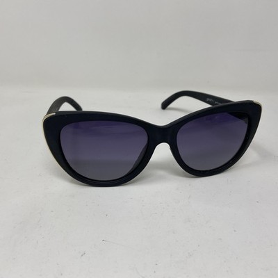 GOODR BREAKFAST RUN TO TIFFANY S MATTE BLACK W/ GRAY LENS CATEYE SUNGLASSES &B58
