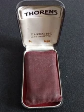 Vintage 1960s Swisse Thorens Gasomatic lighter in original box, UNTESTED