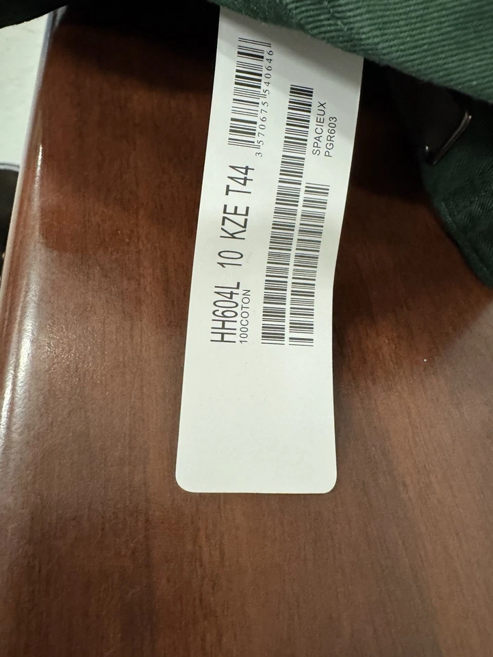 Gorra Lacoste Gorra Correa Trasera Verde Béisbol Bordado Cocodrilo Logo Papá Hombres Foto 2 de 4