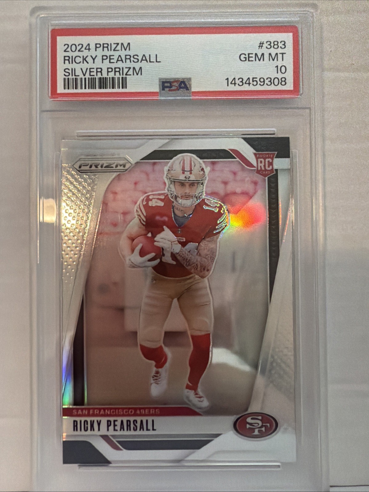 Ricky Pearsall Panini Prizm #383 Silver