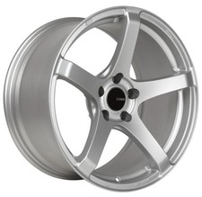 Enkei Kojin 18x9.5 15mm Offset 5x114.3 Bolt Pattern 72.6mm Bore Dia Matte Silver