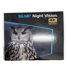 36MP 4K UHD Night Vision Binoculars 5x Zoom Day  Night  32GB Card