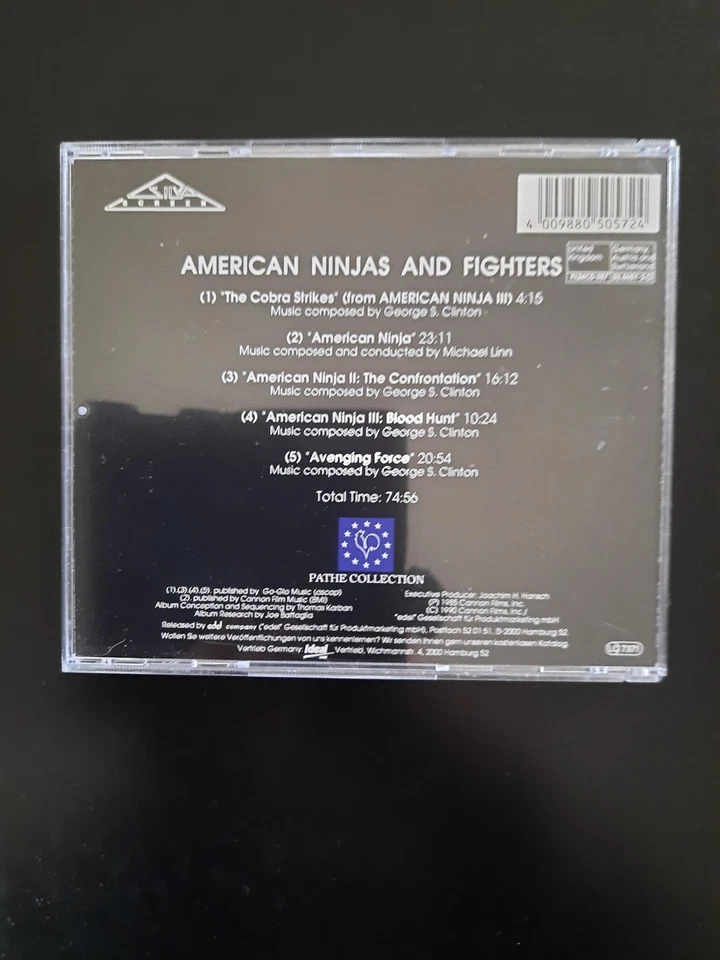 American Ninjas And Fighters - OST - CD - 1990 - Rare - Bild 3 von 3