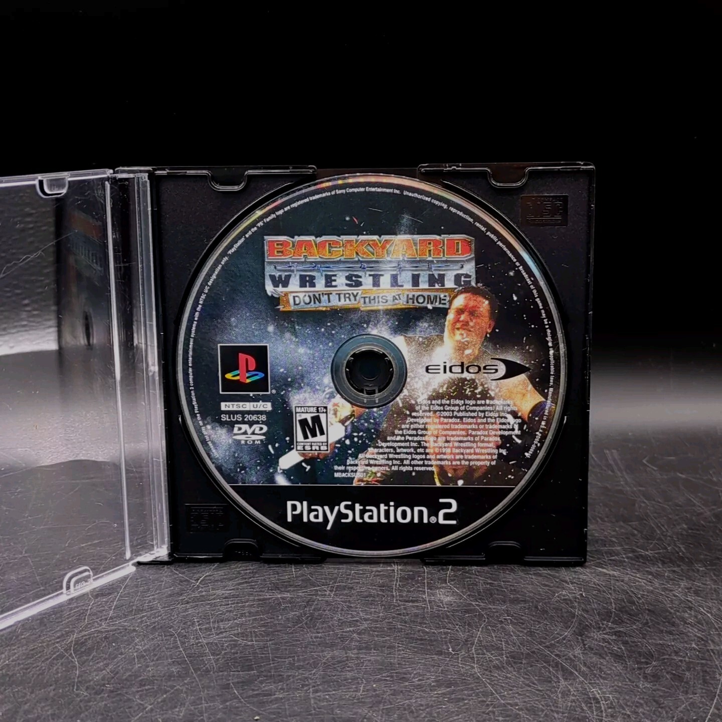Backyard Wrestling There Goes The Neighborhood Playstation 2 solo disco 