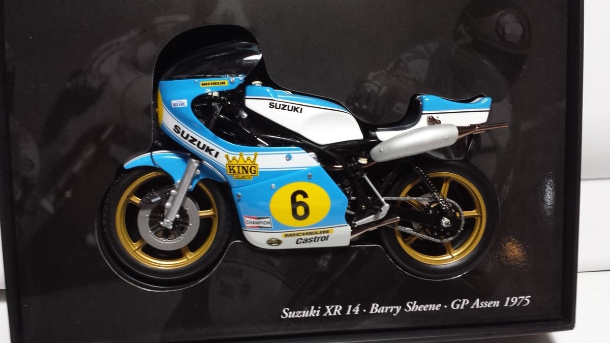 MINICHAMPS Suzuki XR14 •B.Sheene•GP 1975 Minichamps 1:12 Suzuki