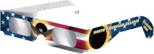 American Paper Solar Eclipse Glasses - USA MADE, NASA Approved ISO Certifed 5PK