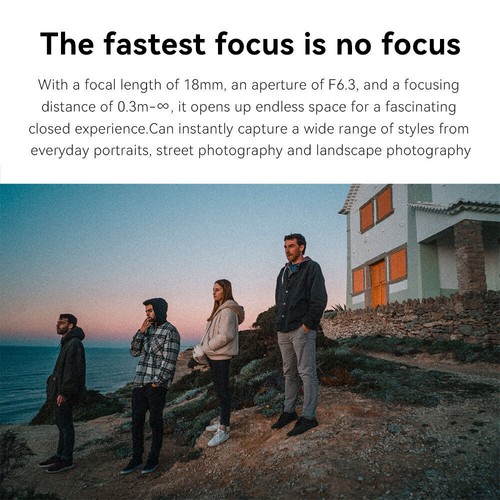 7artisans 18mm F6.3 II Maual Focus Lens APS-C Lens For Sony Fujifilm M43 Nikon - Picture 2 of 9