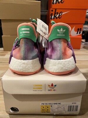 Size 9 - adidas NMD Human Race x Pharrell Holi Festival Chalk