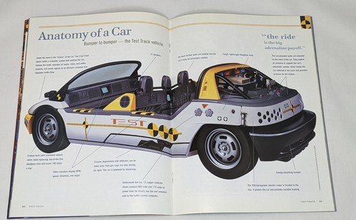 Disney Epcot Inside TEST TRACK by General Motors Collector's Magazine - Picture 4 of 5