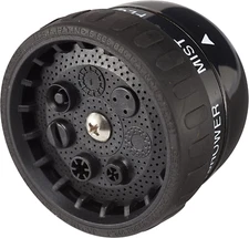Dramm Rain Select Spray Head Only with Quick Click 9 Pattern Adjustable Choices,