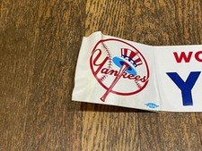 Fanion Original "I Was There" Série Mondiale 1978 Des New York Yankees - Rare Et Vintage
