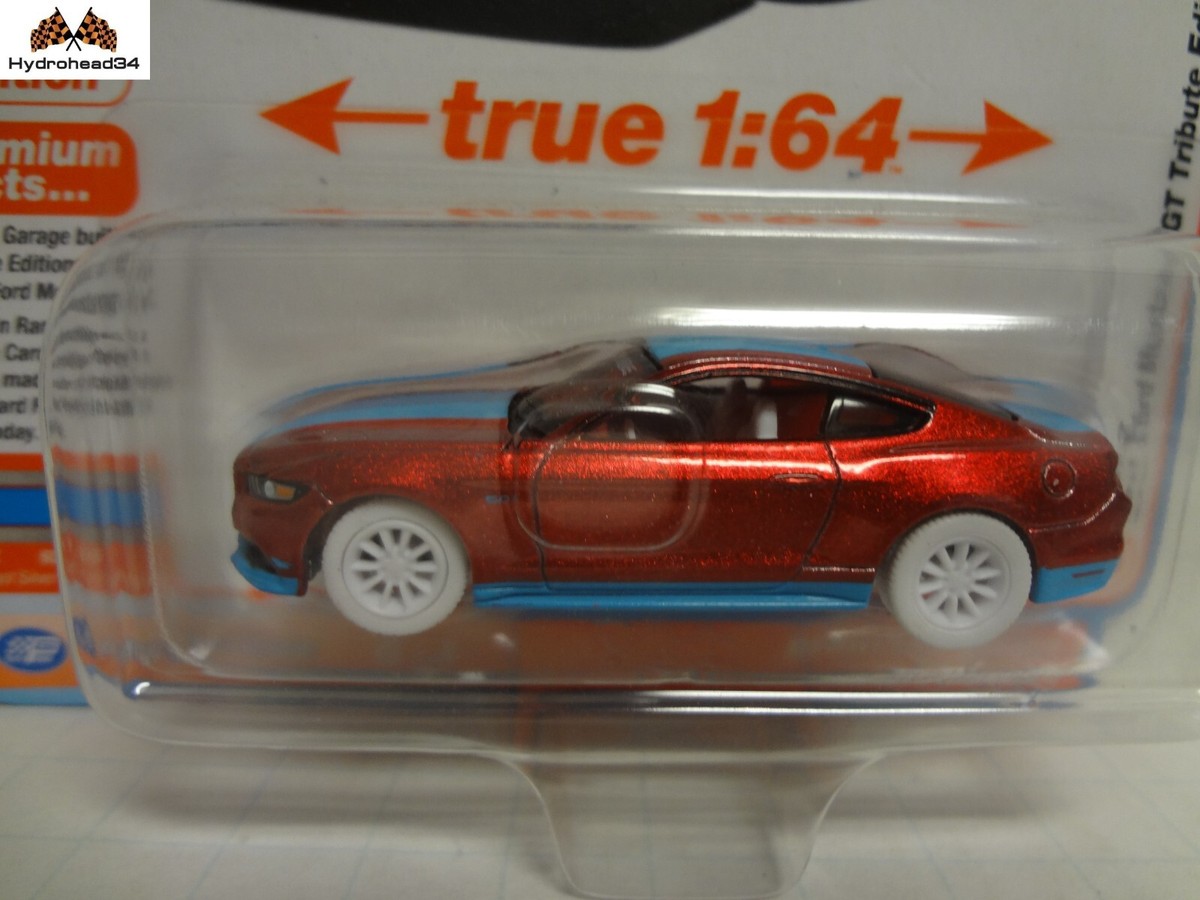 Auto World Ultra Red CHASE 2017 Ford Mustang GT Tribute Edition