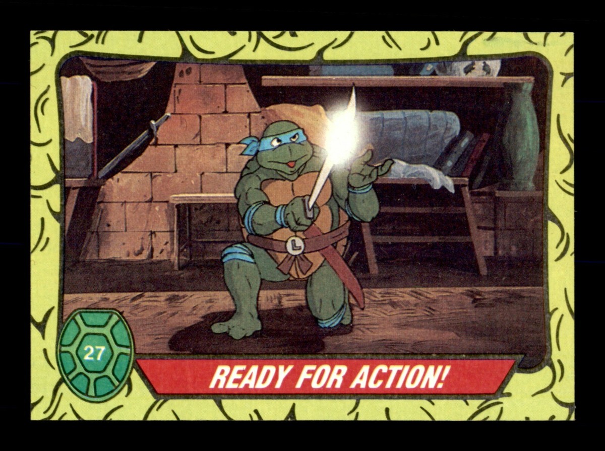 1989 TOPPS TEENAGE MUTANT NINJA TURTLES CARDS & STICKERS / SEE
