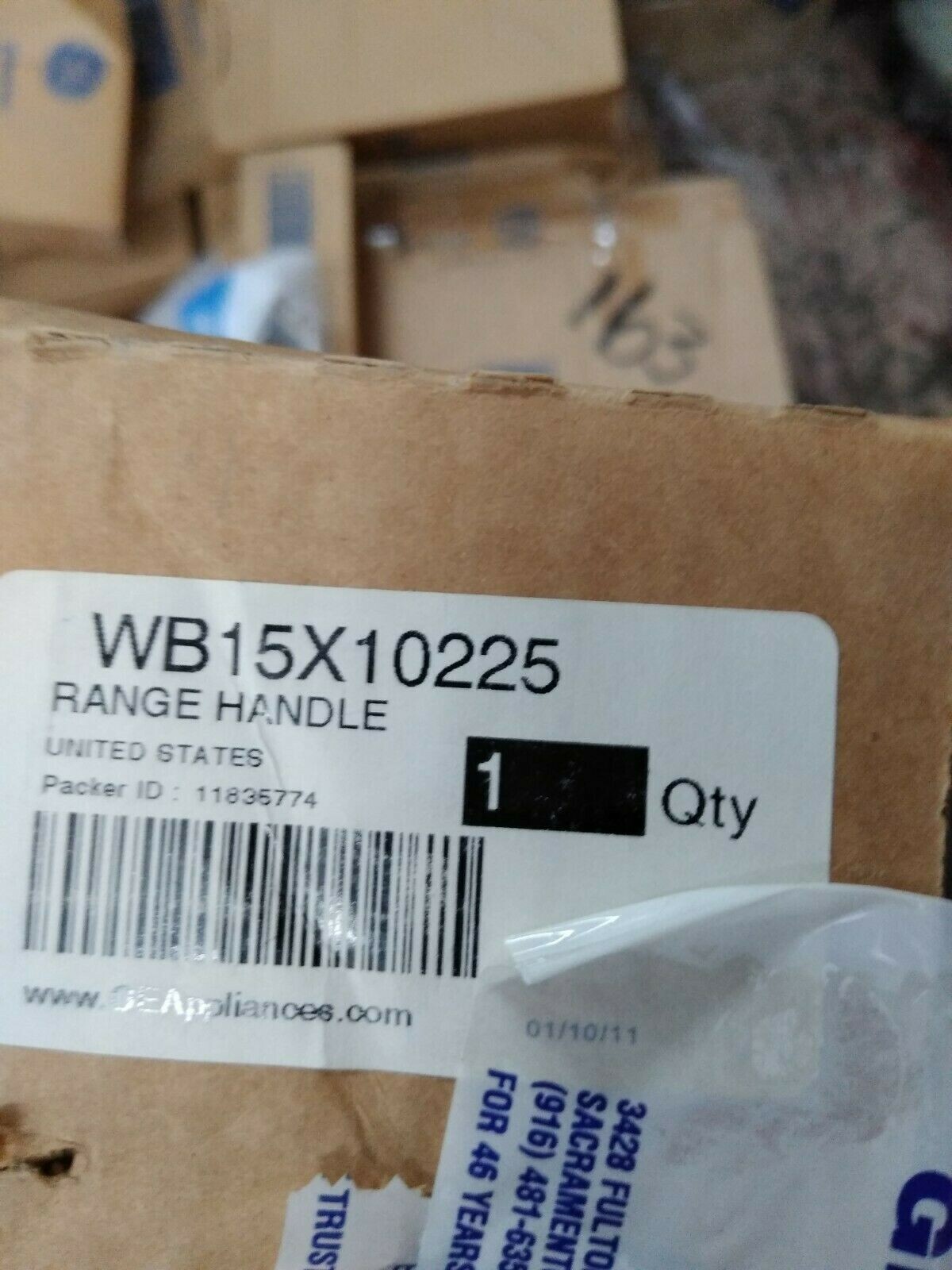 Kenmore Range Oven Stove Door Handle WB15X10225