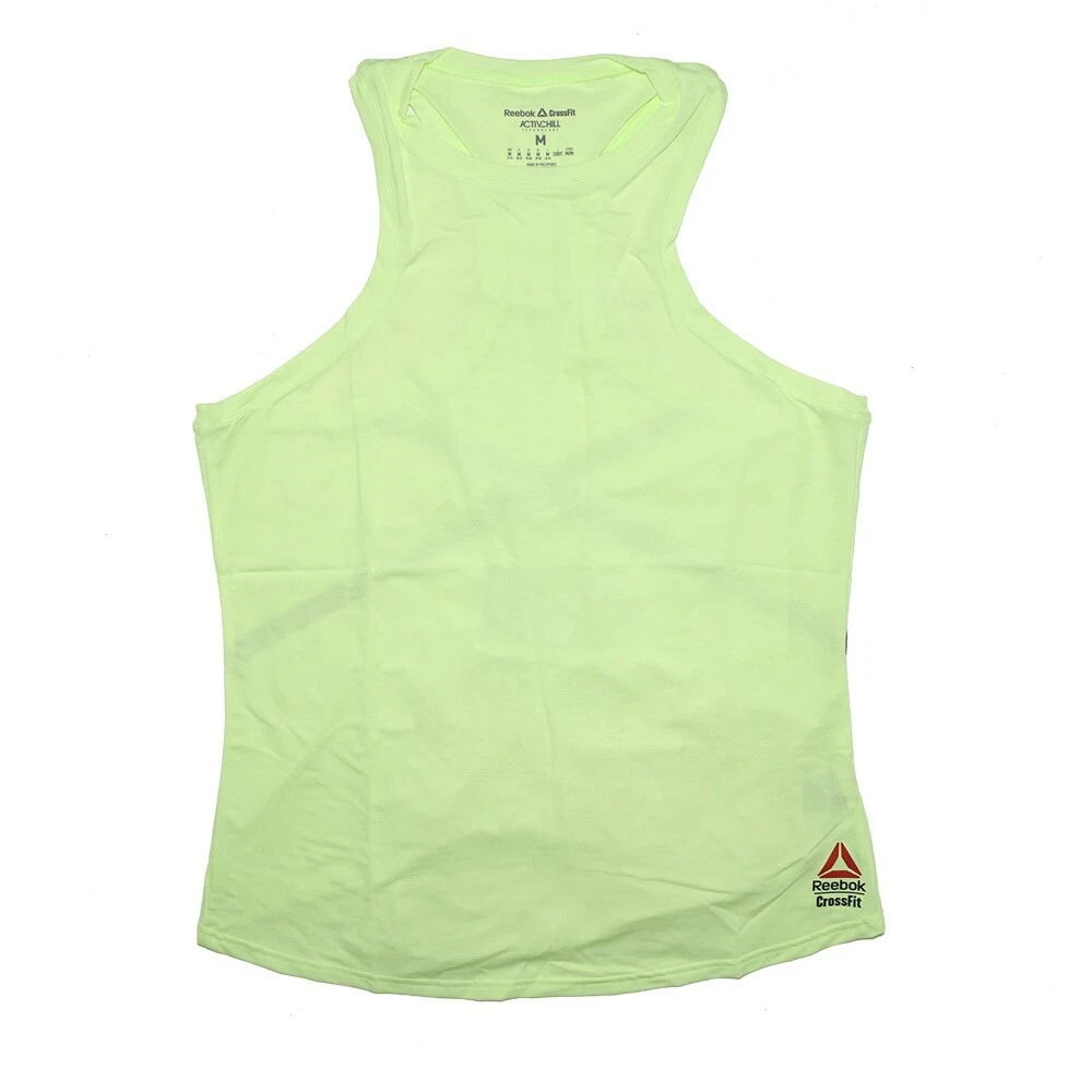 Reebok CrossFit Women s Neon 2017 CrossFit Games ActivChill Tank Top