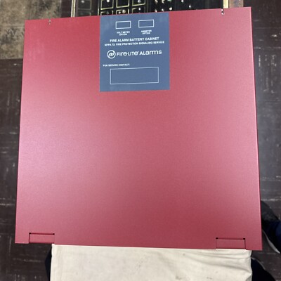FIRE-LITE FIRELITE BB-26 BRAND NEW FIRE ALARM BATTERY BOX CABINET 05215 Unit C