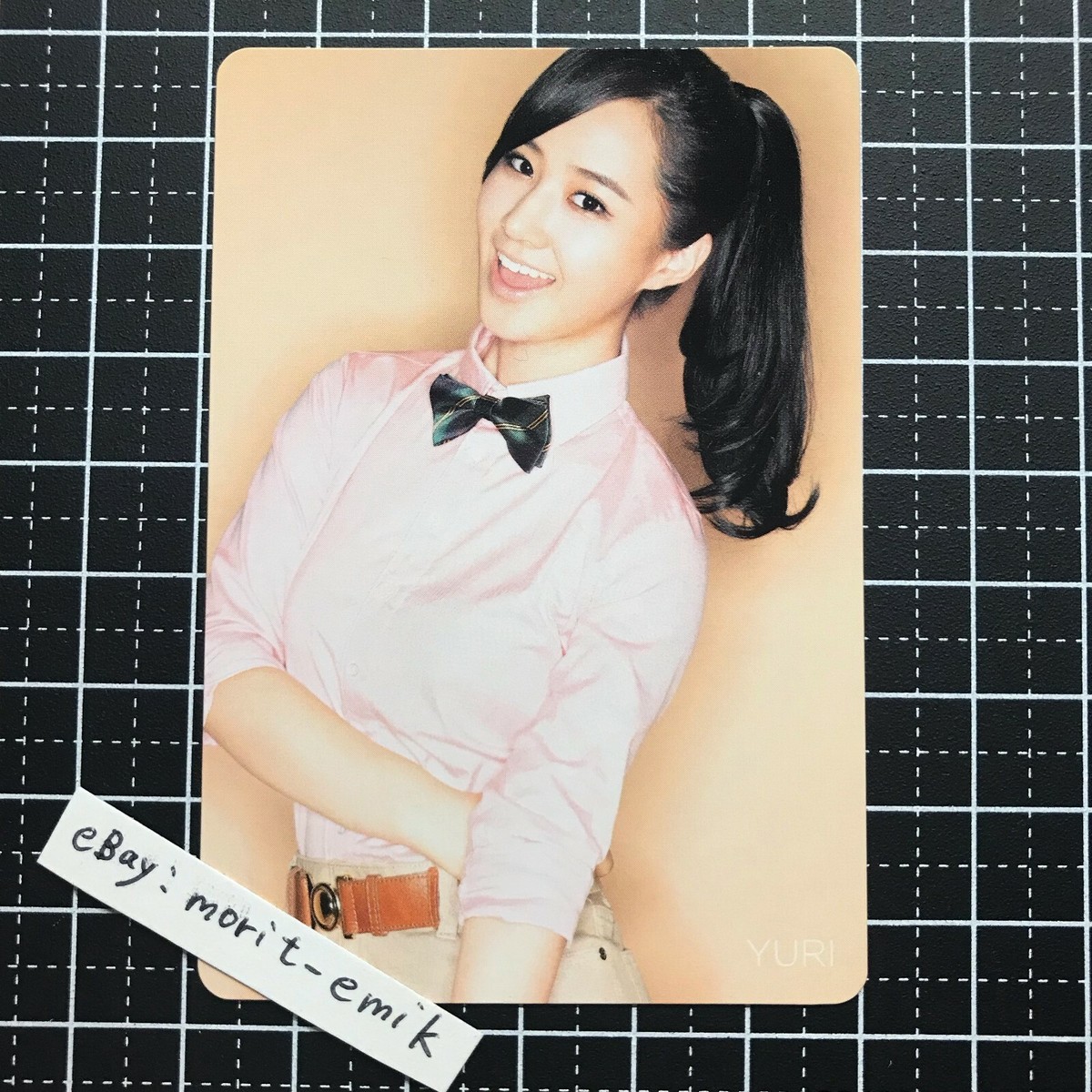 YURI Girls' Generation GEE JAPAN Press limited official photo card