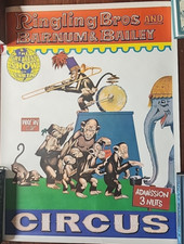 Ringley BROS CIRCUS POSTER Monkeys (9)