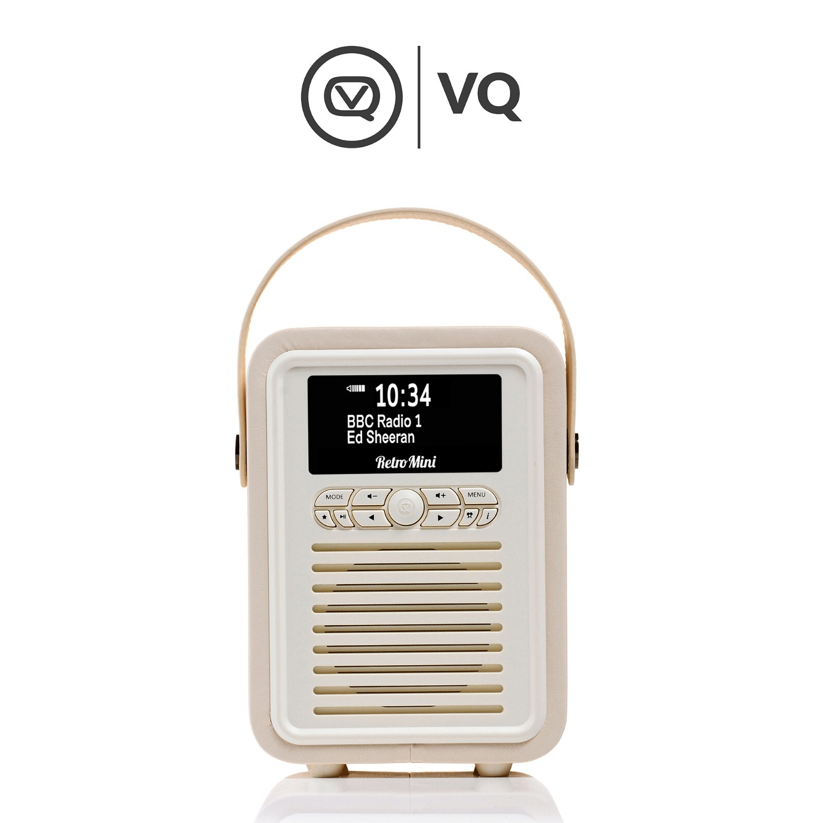 VQ Portable DAB/DAB+ Digital Radio with Bluetooth Speaker & Aux,Bedside FM Radio