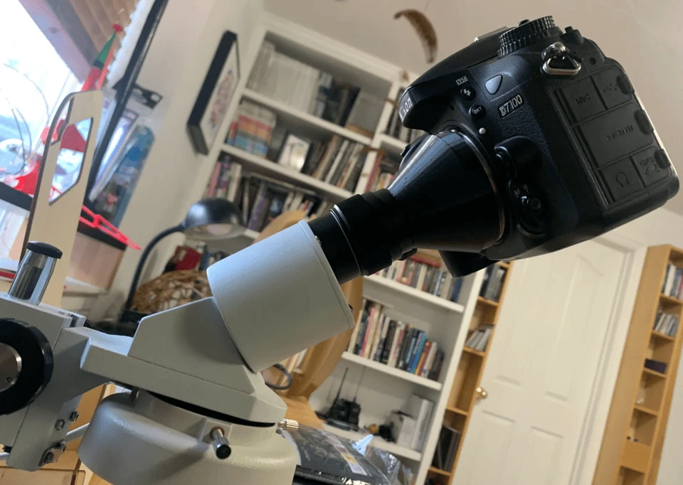 Nikon F Mount Microscope Adapter – Attach Olympus VMT to Nikon F-Mount Cameras - Image 2 of 4