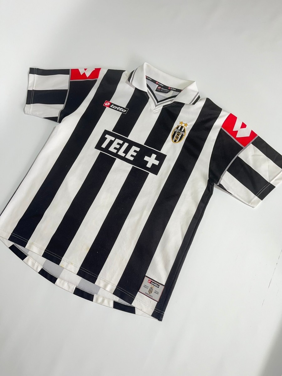 camiseta de fútbol JUVENTUS (italia) home LOTTO 2001 #21 ZIDANE