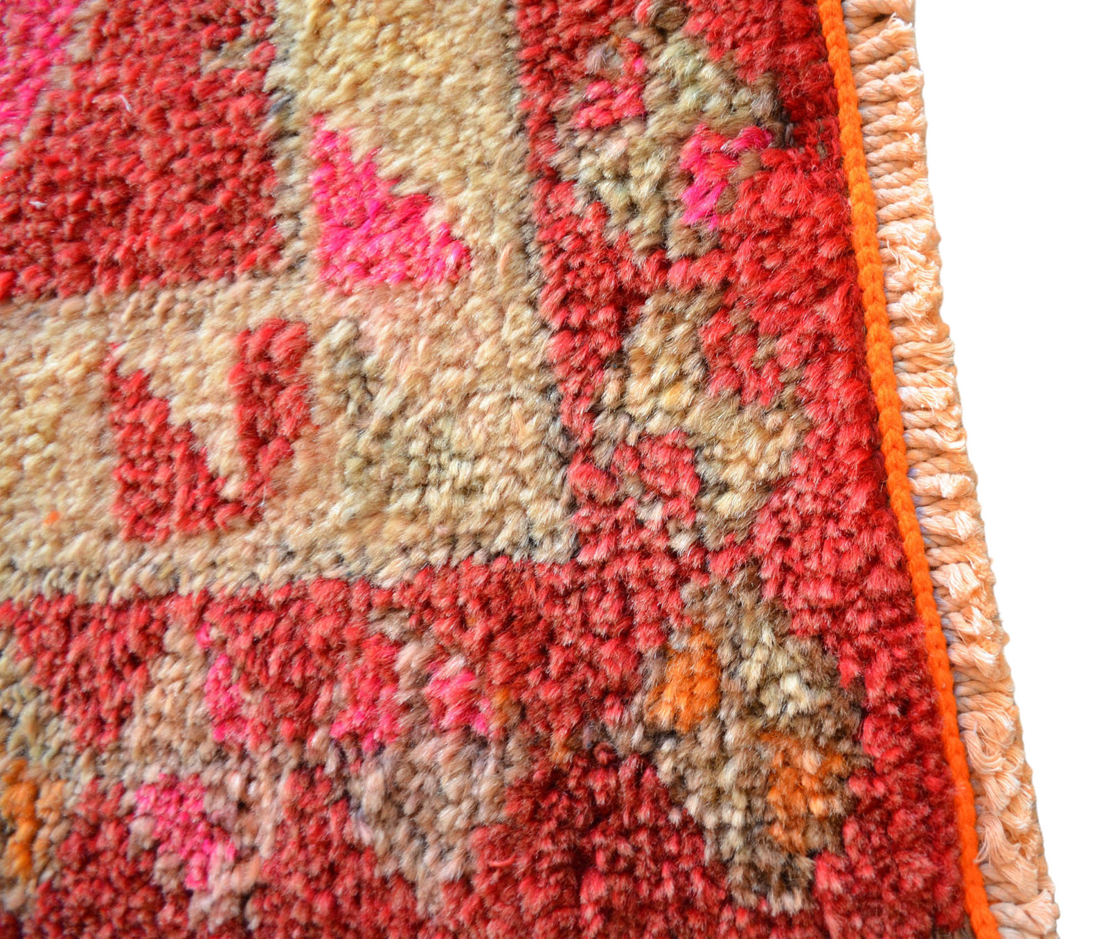 Vintage Runner Rug Tukish Rug Hand Made Hallway Decor Rug 3x11 ft approx