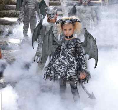 CHASING FIREFLIES GIRLS SIZE GARGOYLE DEVIL DEMON COSTUME/WINGS