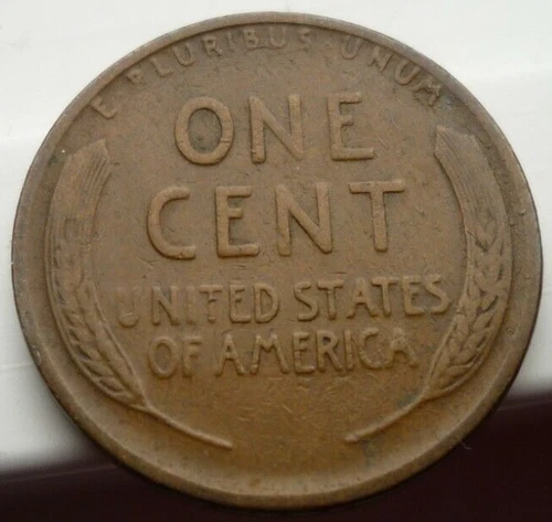 (RARE 1924D - KEY DATE)  LINCOLN  CENT- FINE + - NICE TONE ++++