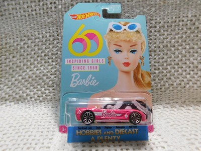 barbie 60th anniversary hot wheels