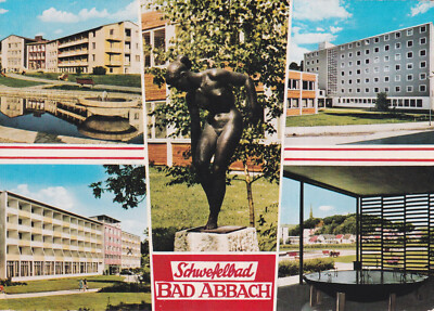 Alte Postkarte - Schwefelbad Bad Abbach