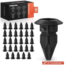 A-Premium 30x 9mm Bumper & Fender Apron Screw Grommet Retainer Clips for VW Audi