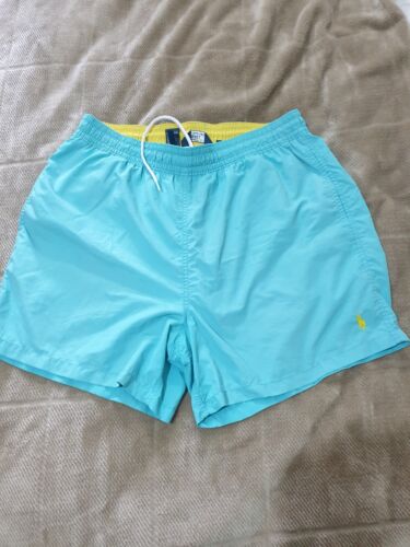 Polo by Ralph Lauren French Turqoise Traveller Swim Shorts Trunks  - Picture 1 of 3