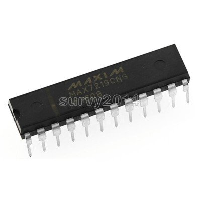 5 STCK. IC MAXIM MAX7219CNG Max7219 IC TREIBER LED DISPLAY 8DGT 24-DIP