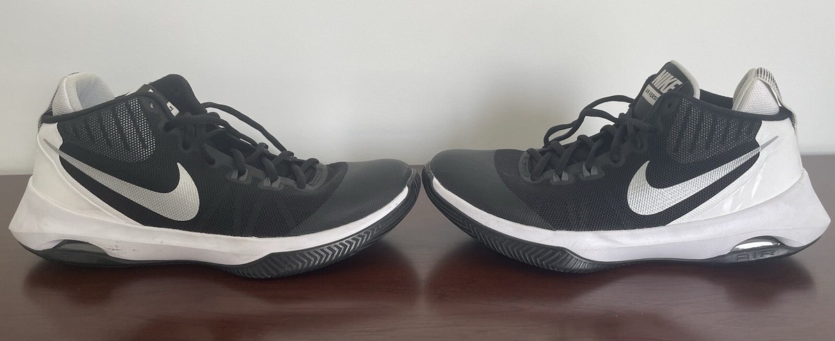 Nike Air Versitile Mens Basketball Shoes Black White Silver 852431-001 Size 10 Nike Mens Air Versitile Basketball Shoe (10 D US) Black  main image 4