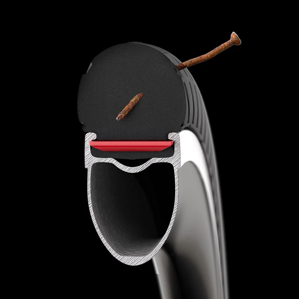 Pneu Sans Air TANNUS Semi Slick Regular 700x28 Anti-crevaison - Bild 2 von 2