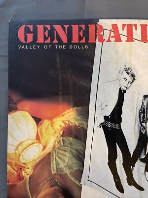 Generation X Valley Of The Dolls 1979 Record LP Vinyl Punk Rock
