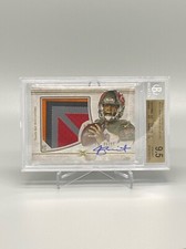 2015 Topps Definitive Jameis Winston 4 Color Patch RPA 5/50 BGS 9.5