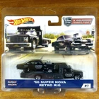 Hot Wheels Team Transport 7 Black Hole '66 Super Nova Retro Rig Black 2018