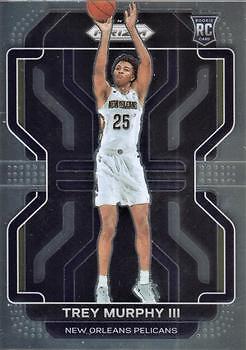 Trey Murphy III 2021-22 Panini Prizm #288 RC New Orleans Pelicans - Picture 1 of 2