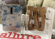 SET OF 2 SKYLAR SALT AIR EDT Carded Spray Sample Vials .05 oz. / 1.5 ml each NEW