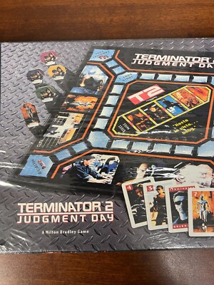 ターミネーター2 ボードゲーム　90s Vintage Terminator 2 T2 Judgment Day Board Game 1991 Milton