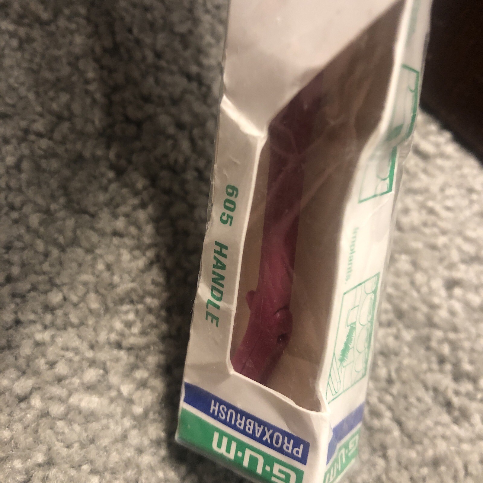 Butler GUM Proxabrush Handle 605, Plastic, Pink, for Refills eBay