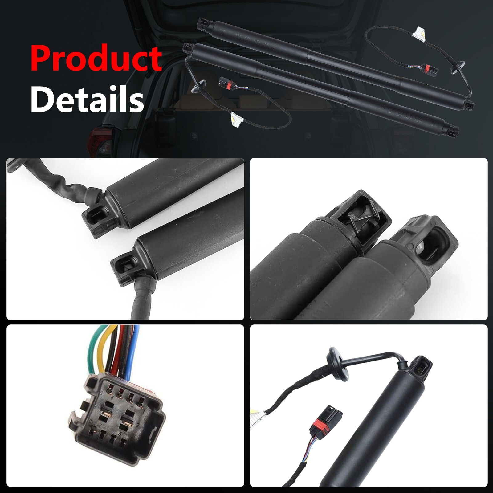 Pair Rear Liftgate Actuator Hatch Lift Strut Unit Assy For Volvo XC60 T5 6 12-17