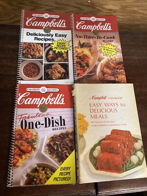Campbell Favorite All-time Recipes Lot Of 3 And Easy Ways To Delicious Meals
