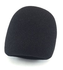 Spugna Antivento Antipop per microfono universale, colore Nero - WS06BK